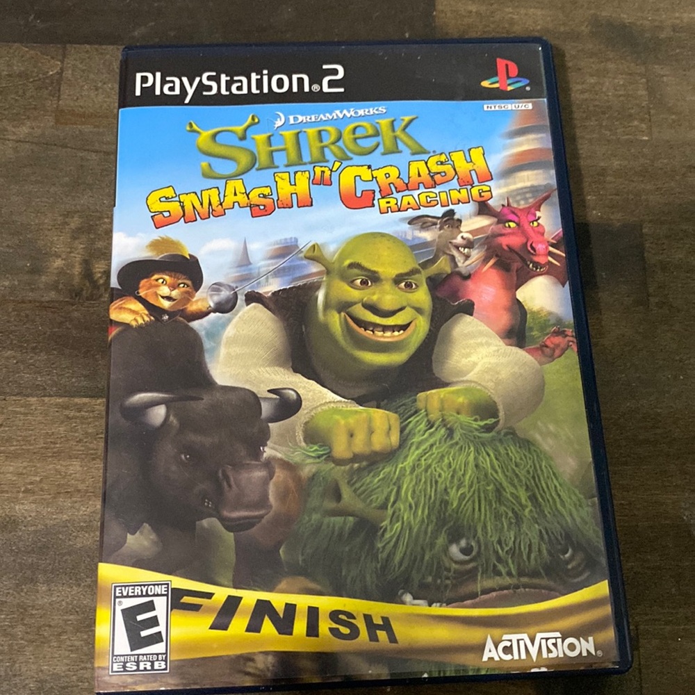 Sony PlayStation2 Shrek smash n’ crash racing